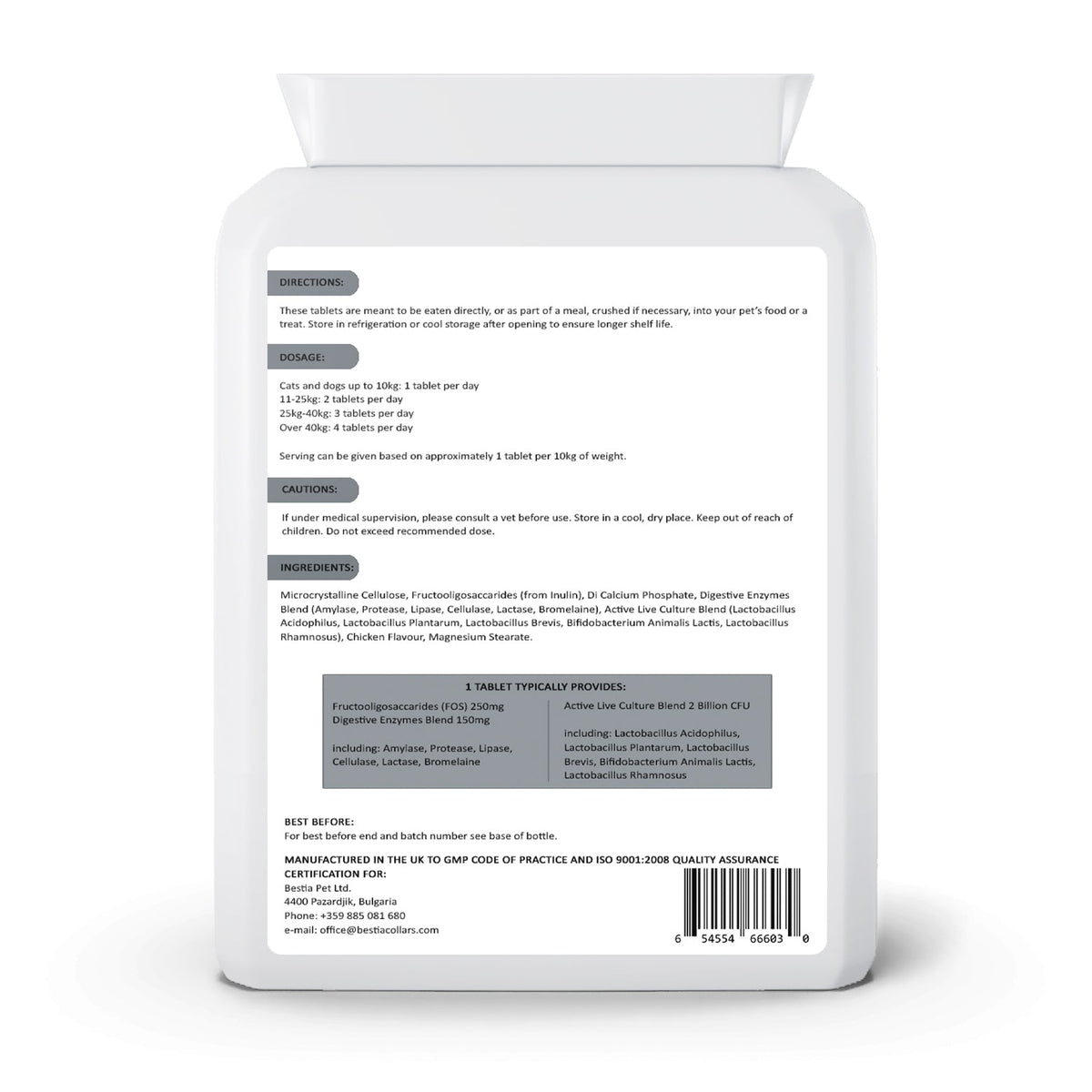 Bestia Dog Sport PRObiotics-1