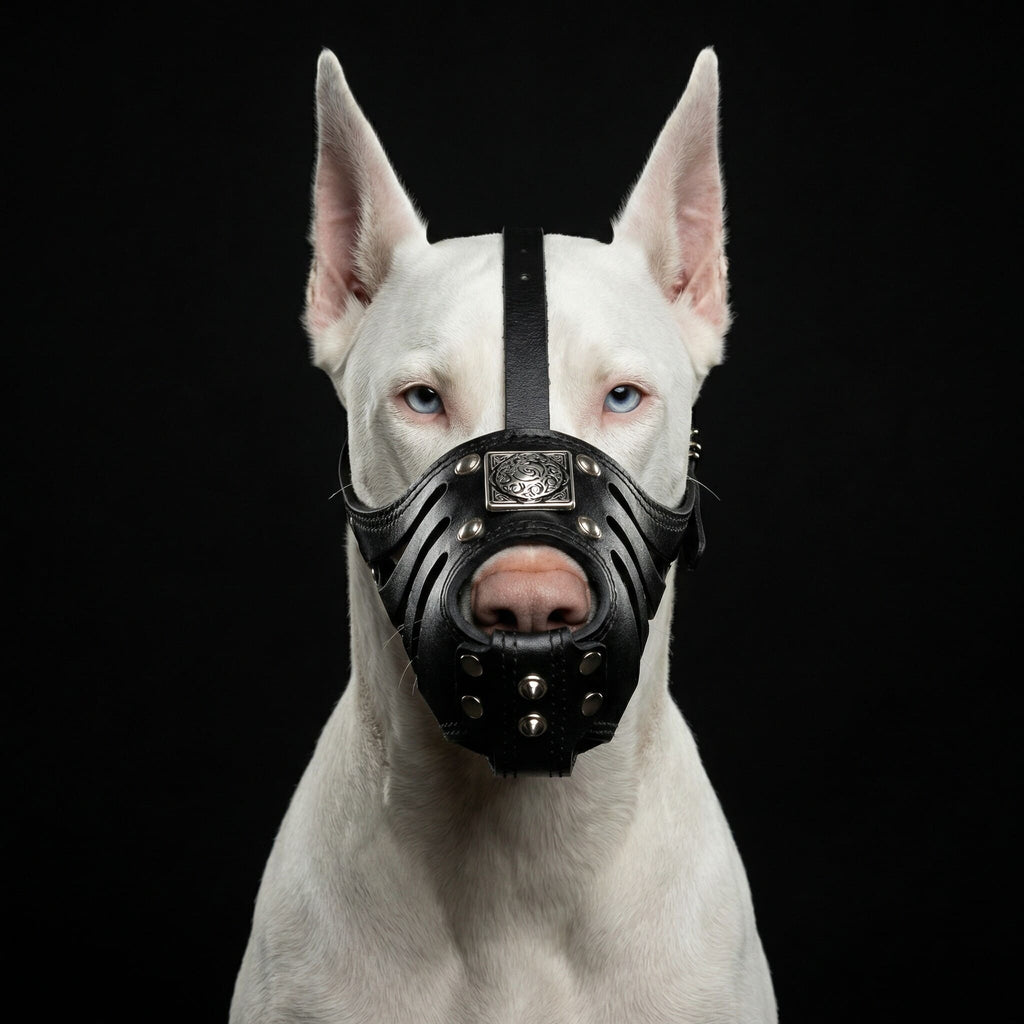 ''Eros'' Basket Muzzle All Black-1