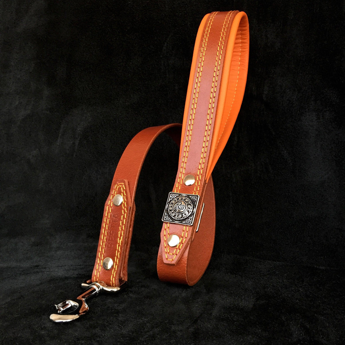 Eros Hundhalsband - Brun-2