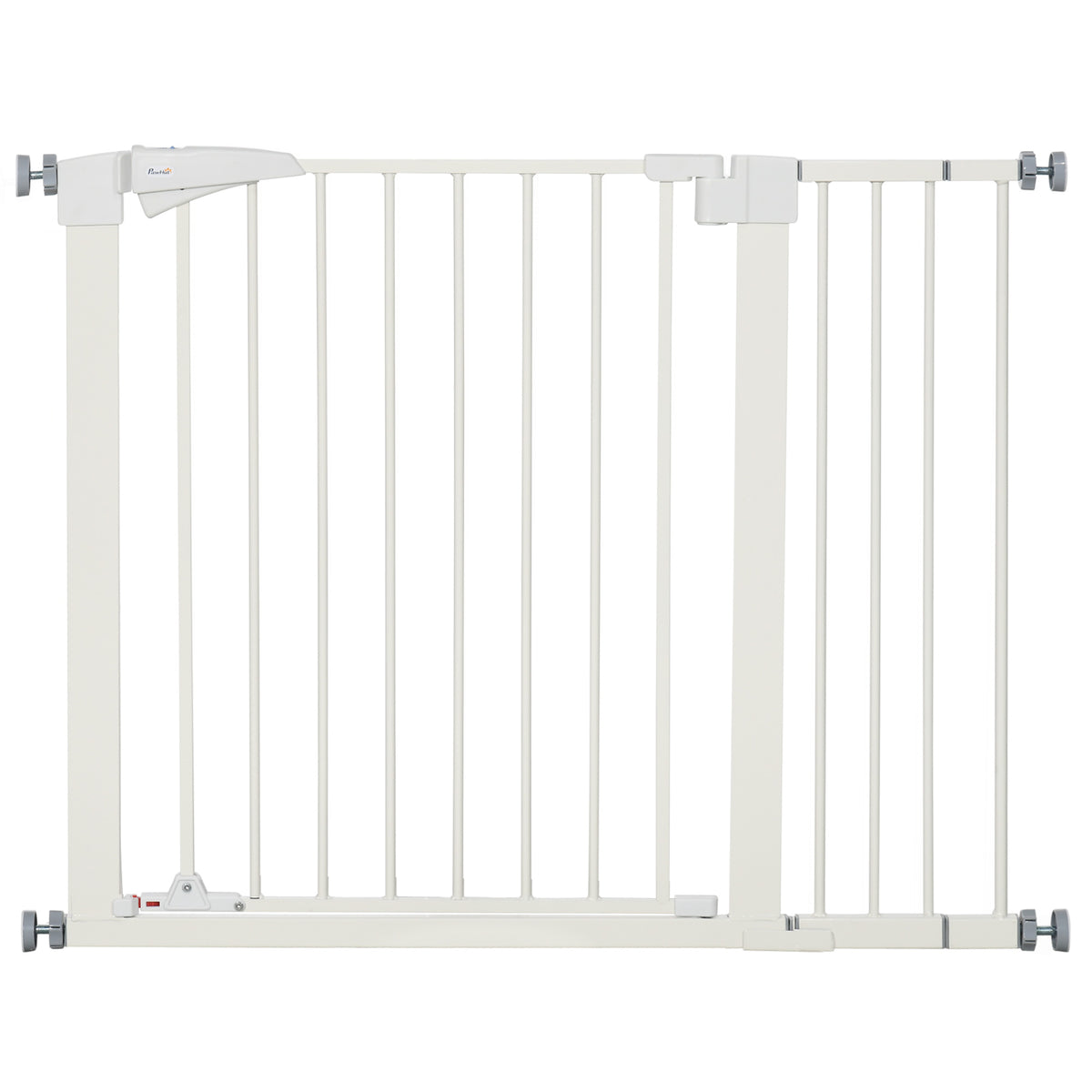 Säkerhetsgrind för hund - Tryckmontering, automatisk stängning, 76-103 cm-0