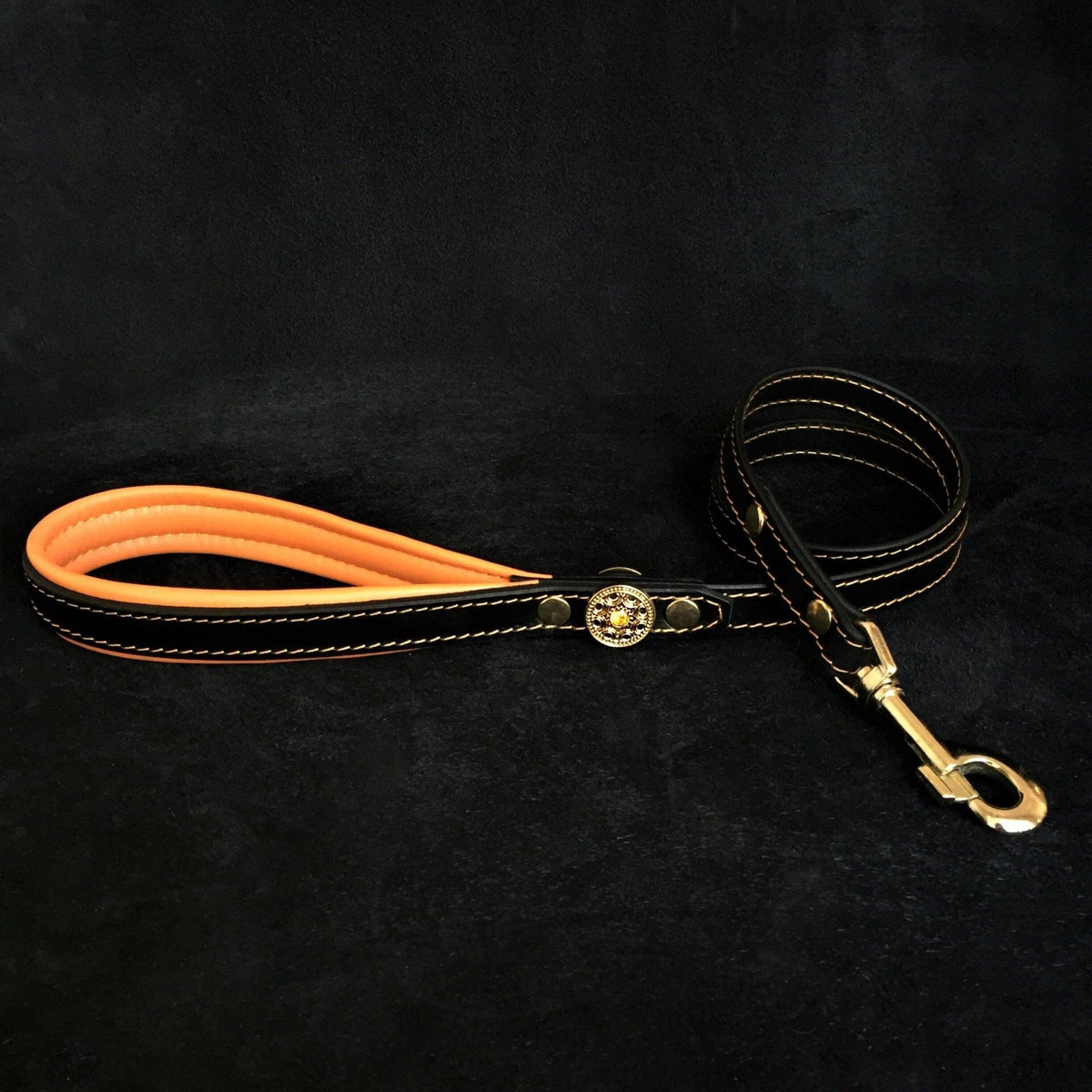 The "Bijou" collar orange-1