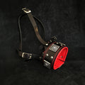 The "Eros" muzzle black & red-0