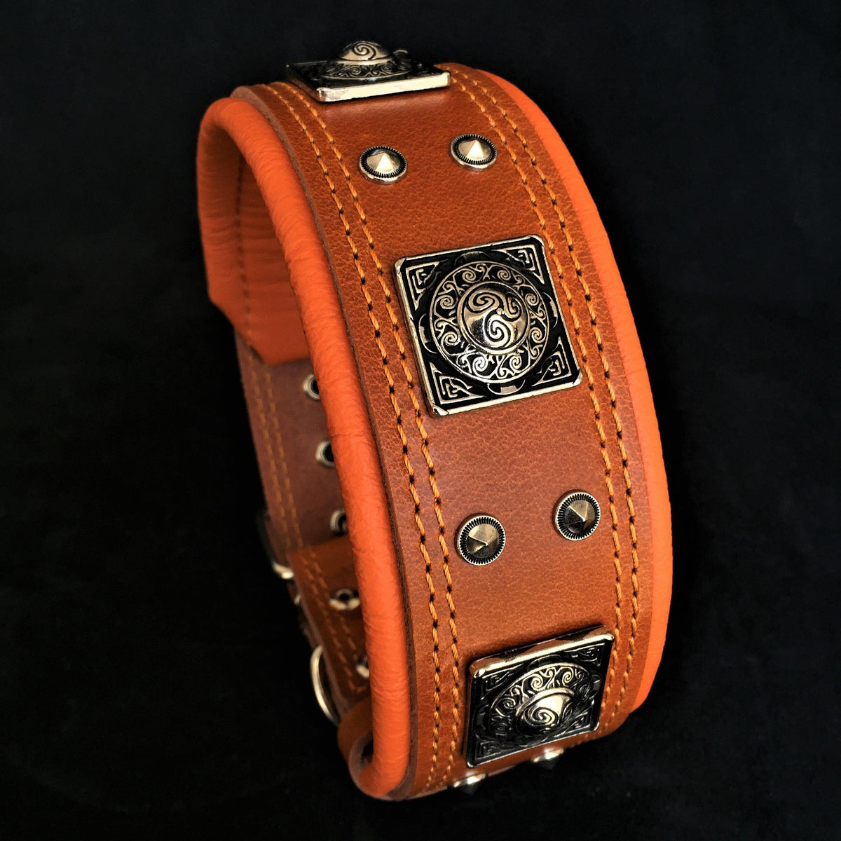 Eros Hundhalsband - Brun-0